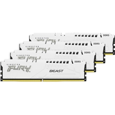 Kingston 64GB 5600MHz DDR-5 Fury Beast (Kit! 4db 16GB) (KF556C40BWK4-64) memória