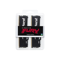 Kingston 64GB 5600MHz DDR-5 FURY Beast RGB EXPO (Kit! 2db 32GB) (KF556C36BBEAK2-64) memória