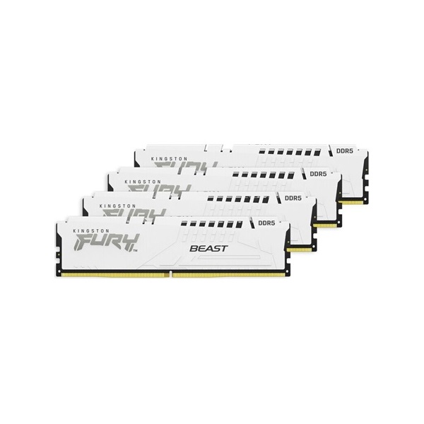 Kingston 64GB 6000MHz DDR-5 Fury Beast (Kit! 4db 16GB) (KF560C40BWK4-64) memória