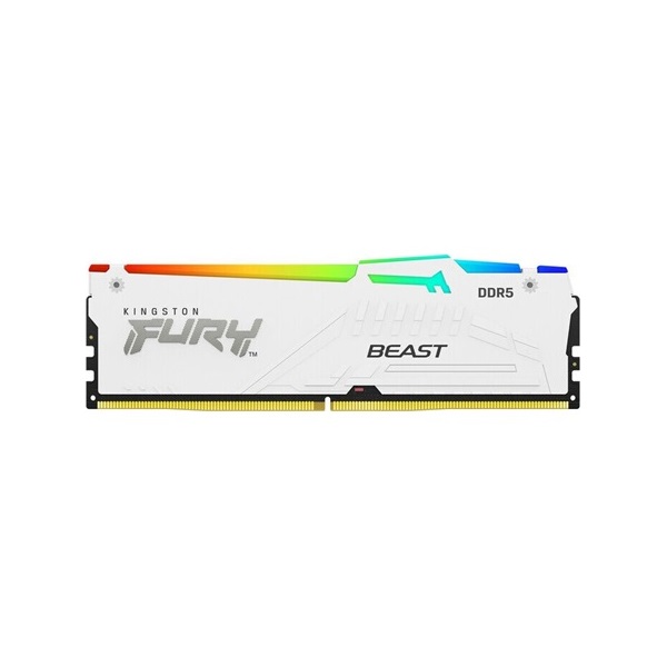 Kingston 64GB 6000MHz DDR-5 Fury Beast RGB (Kit! 4db 16GB) (KF560C40BWAK4-64) memória