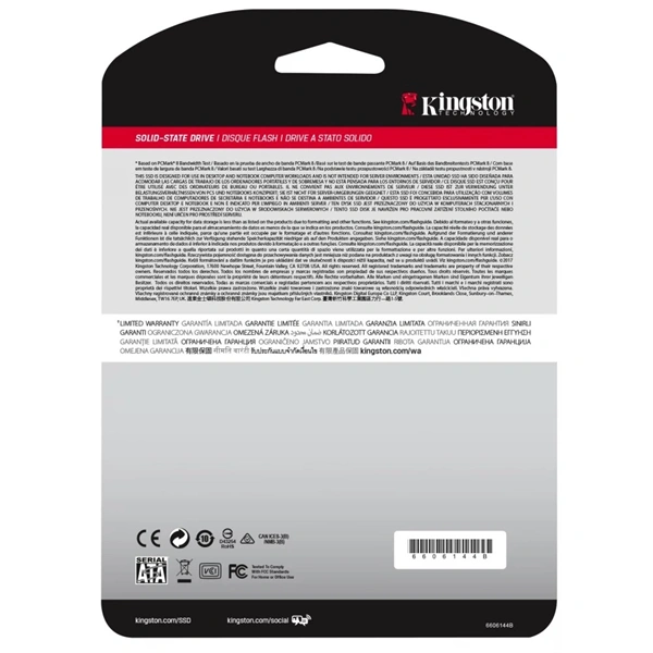 Kingston A400 960GB SATA3 2,5" 7mm (SA400S37/960G) SSD