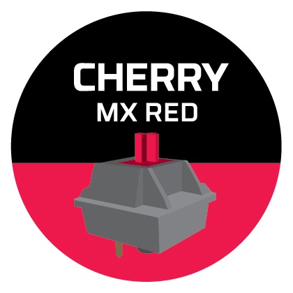 Kingston HyperX Alloy FPS  (Cherry MX piros) világító mechanikus gamer billentyűzet