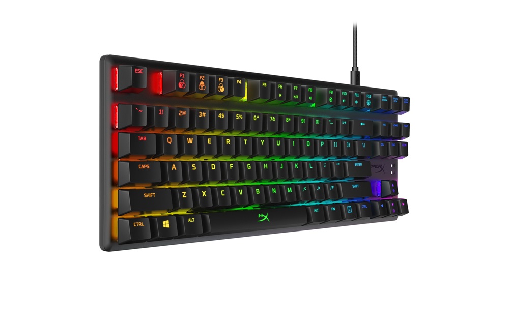 Kingston HyperX Alloy Origins Core Tenkeyless US világító mechanikus gamer billentyűzet