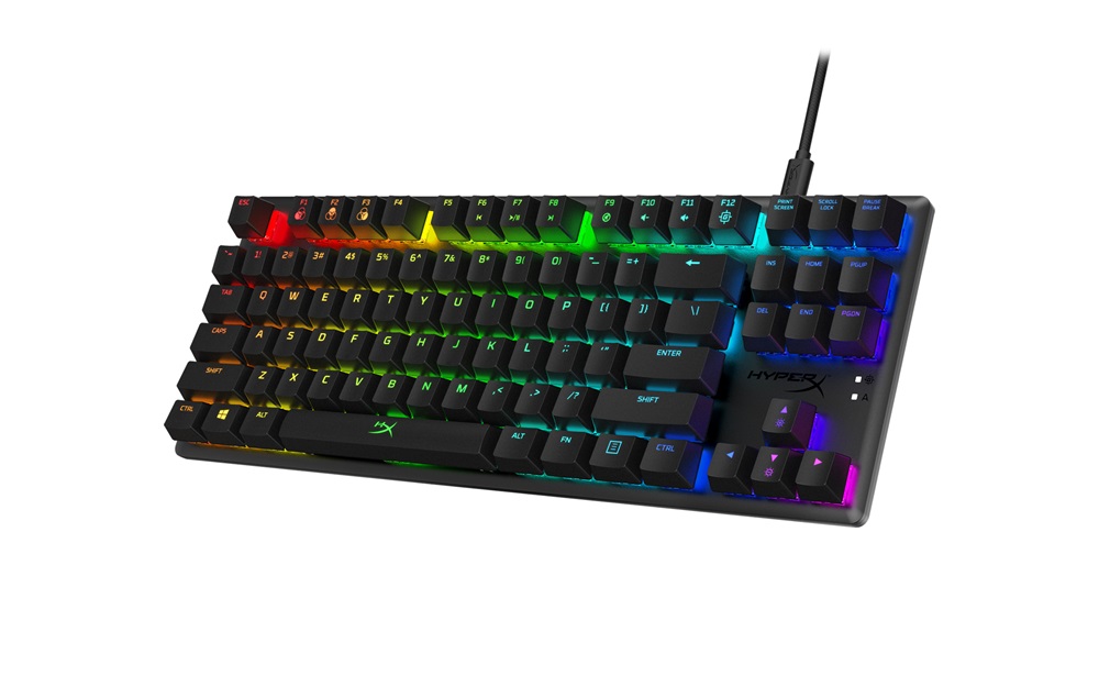 Kingston HyperX Alloy Origins Core Tenkeyless US világító mechanikus gamer billentyűzet
