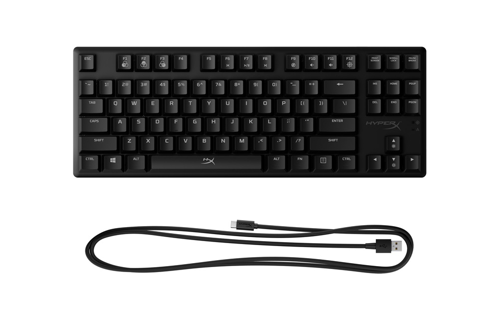 Kingston HyperX Alloy Origins Core Tenkeyless US világító mechanikus gamer billentyűzet