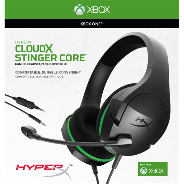 Kingston HyperX CloudX Stinger Core (Xbox Licensed) 3,5 Jack fekete gamer headset