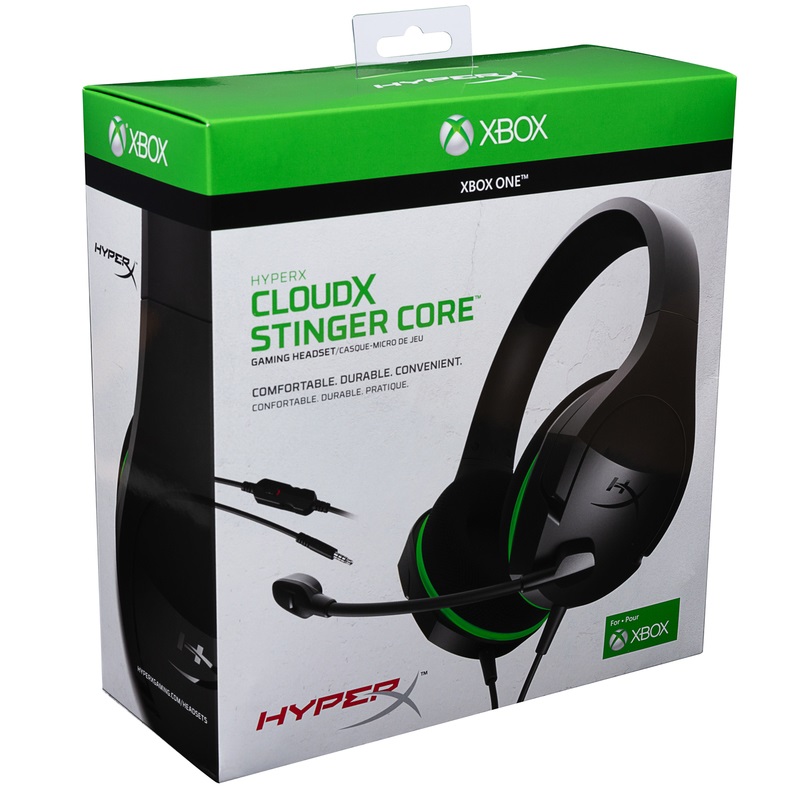 Kingston HyperX CloudX Stinger Core (Xbox Licensed) 3,5 Jack fekete gamer headset