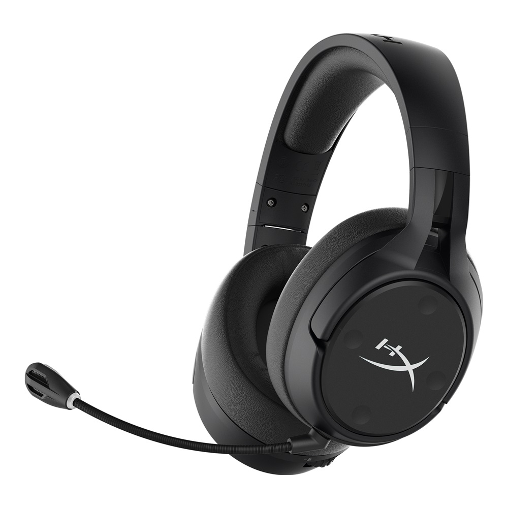 Kingston HyperX Cloud Flight S Qi töltős vezeték nélküli fekete gamer headset