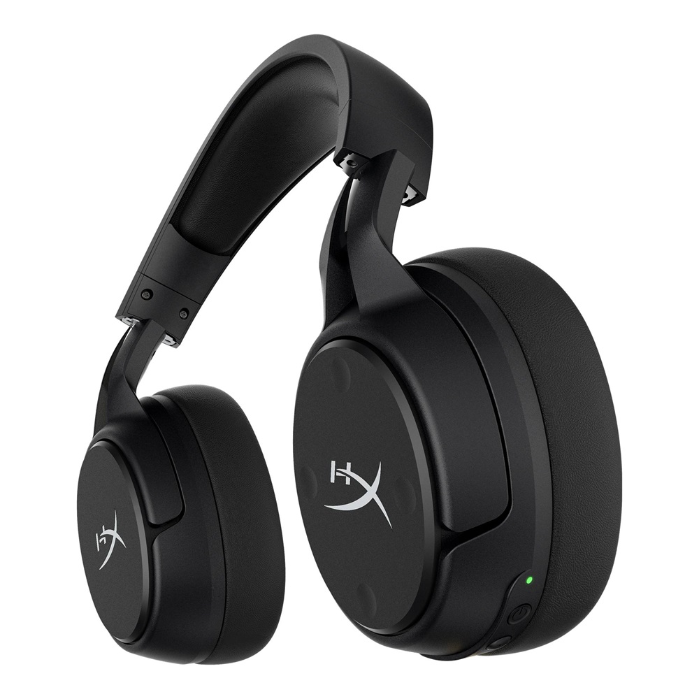 Kingston HyperX Cloud Flight S Qi töltős vezeték nélküli fekete gamer headset