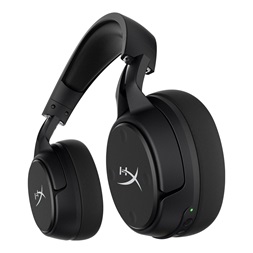 Kingston HyperX Cloud Flight S Qi töltős vezeték nélküli fekete gamer headset