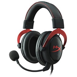 Kingston HyperX Cloud II 3,5 Jack/USB fekete-vörös gamer headset
