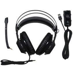 Kingston HyperX Cloud Revolver S 3,5 Jack fekete gamer headset