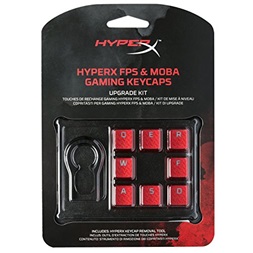 Kingston HyperX FPS és Moba piros gamer billentyű szett
