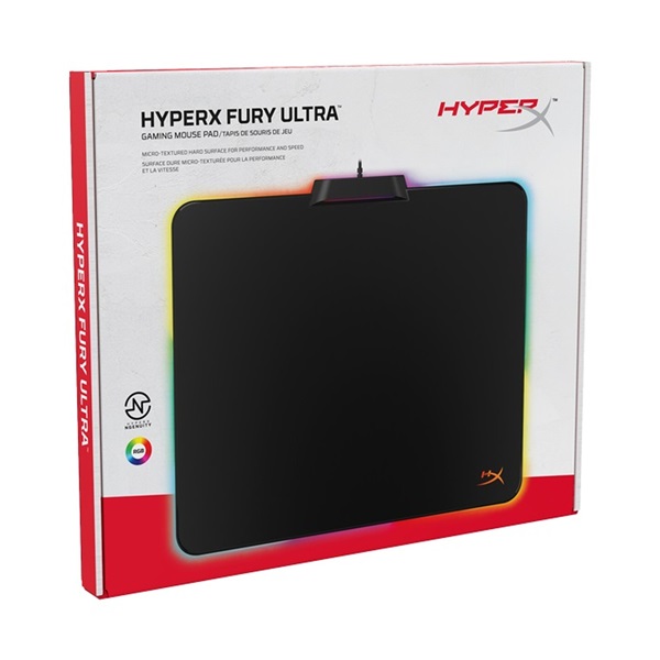 Kingston HyperX FURY Ultra (large) RGB világító gamer egérpad