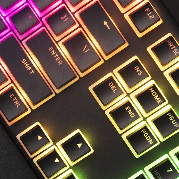 Kingston HyperX Pudding PBT US fekete gamer billentyű szett