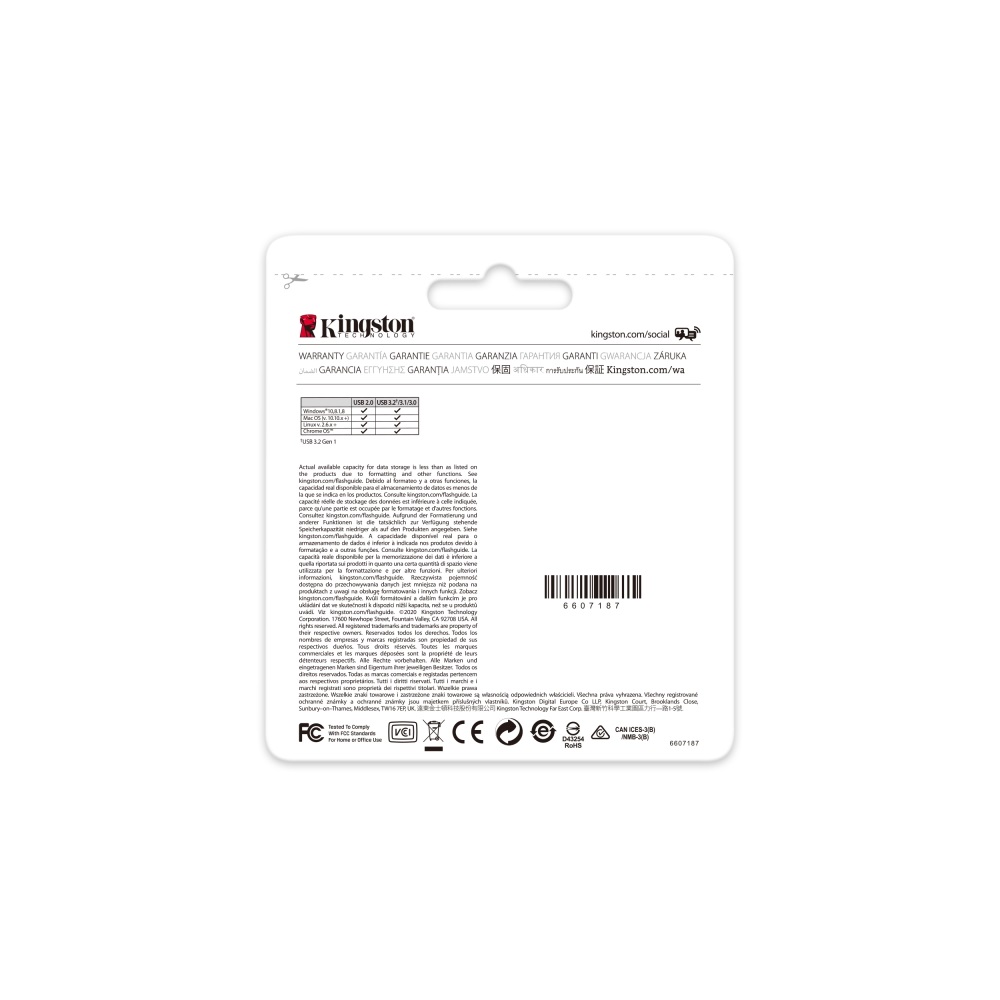 Kingston Kyson 32GB USB 3.2 Ezüst (DTKN/32GB) Flash Drive