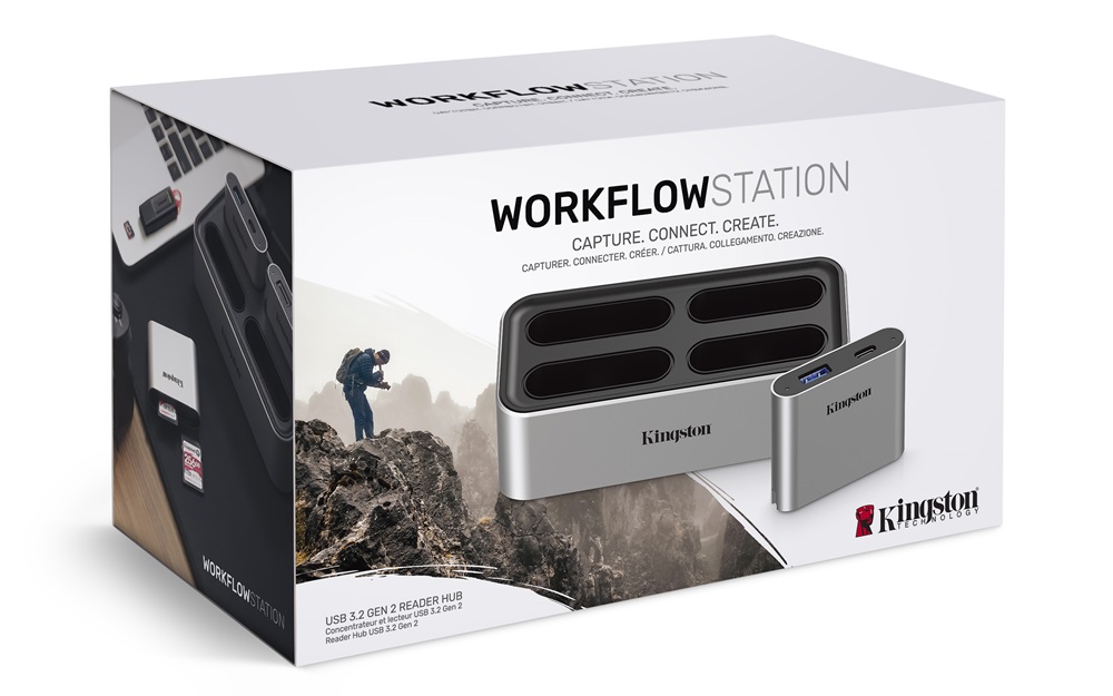 Kingston Workflow USB 3.2 dokkoló és miniHUB