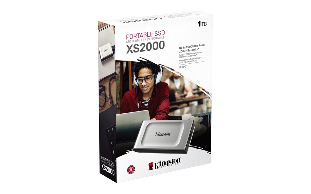 Kingston XS2000 1TB USB3.2 külső SSD