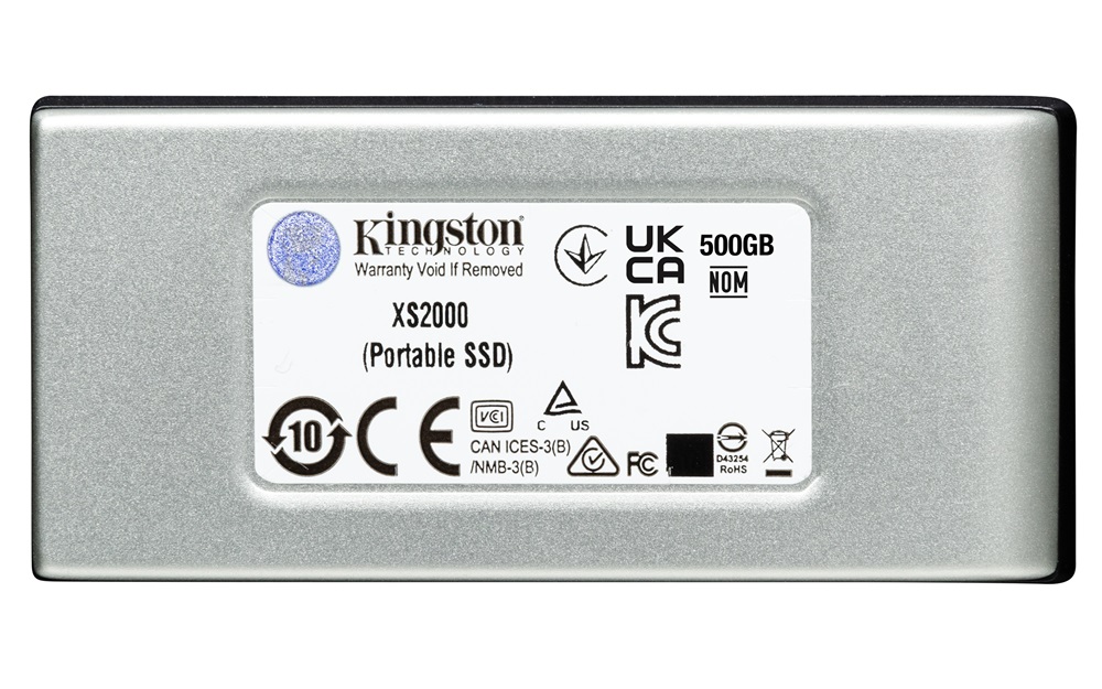 Kingston XS2000 500GB USB3.2 külső SSD