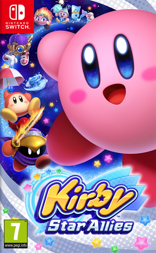 Kirby: Star Allies Nintendo Switch játékszoftver (Használt - A)