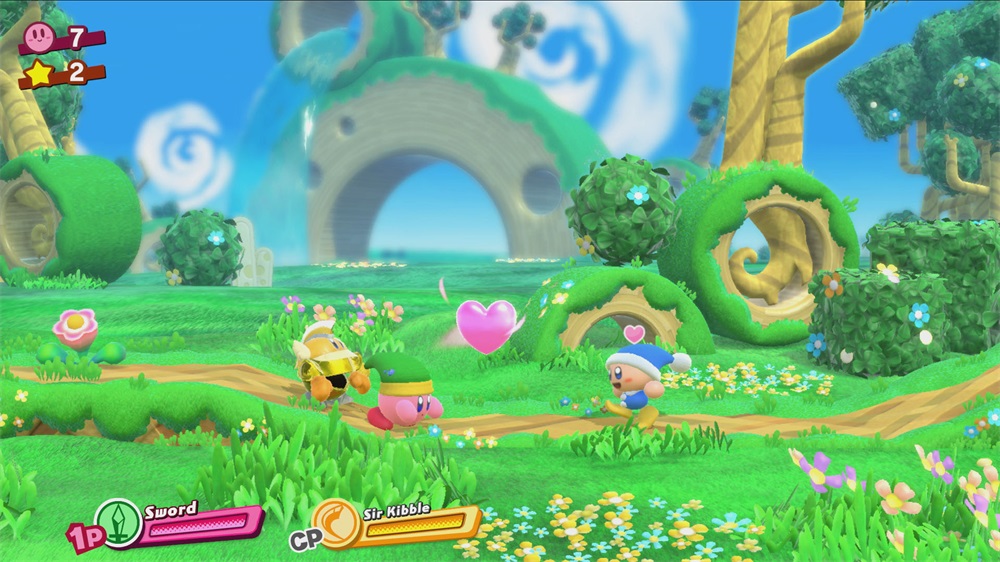 Kirby: Star Allies Nintendo Switch játékszoftver (Használt - A)