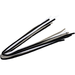 Knorr Prandell 6 mm 10 db/csomag fekete-fehér zsenília drót