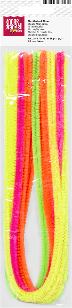 Knorr Prandell 8 mm 10 db/csomag neon zsenília drót