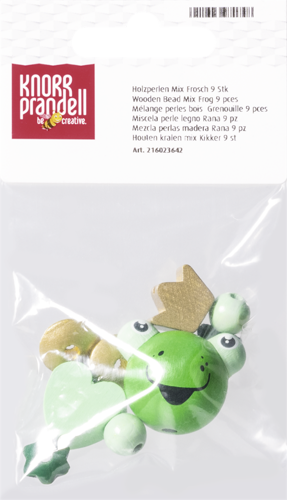 Knorr Prandell Frog 9 darabos fa gyöngy csomag