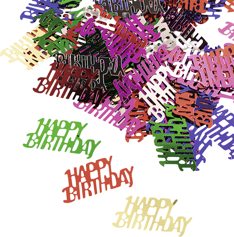 Knorr Prandell Happy Birthday dekor felirat