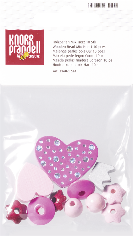 Knorr Prandell Heart 11 darabos fa gyöngy csomag
