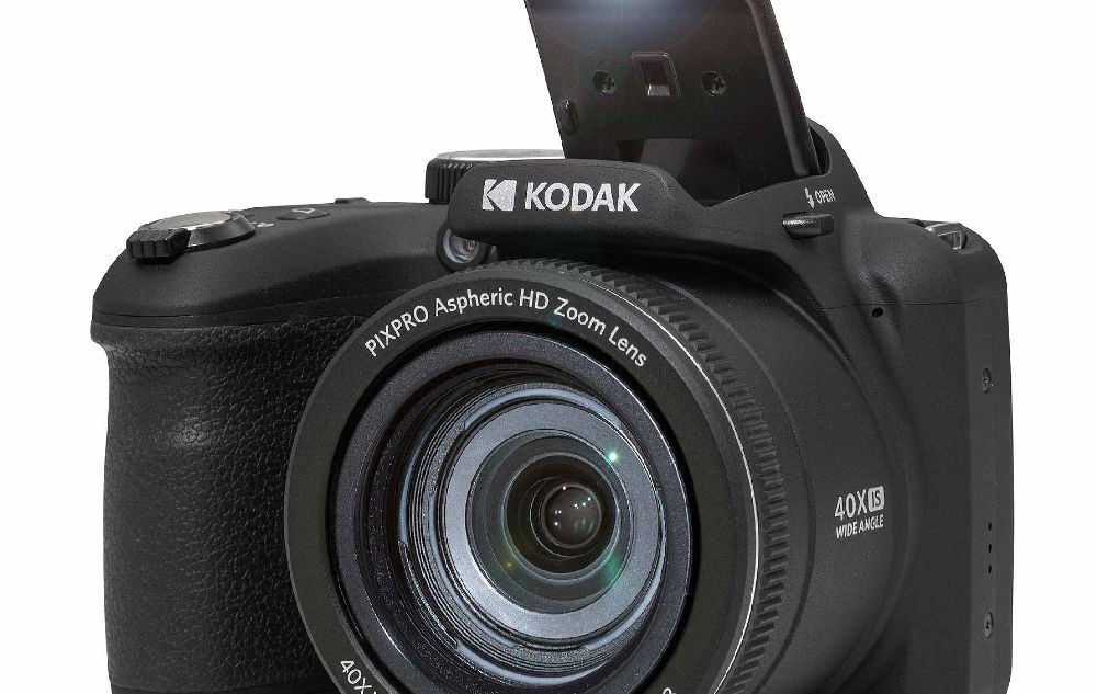 Kodak Pixpro AZ405 digitális fekete fényképezőgép