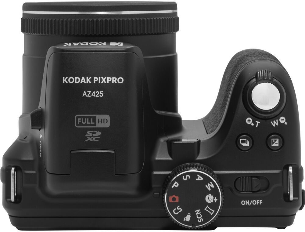 Kodak Pixpro AZ425 digitális fekete fényképezőgép
