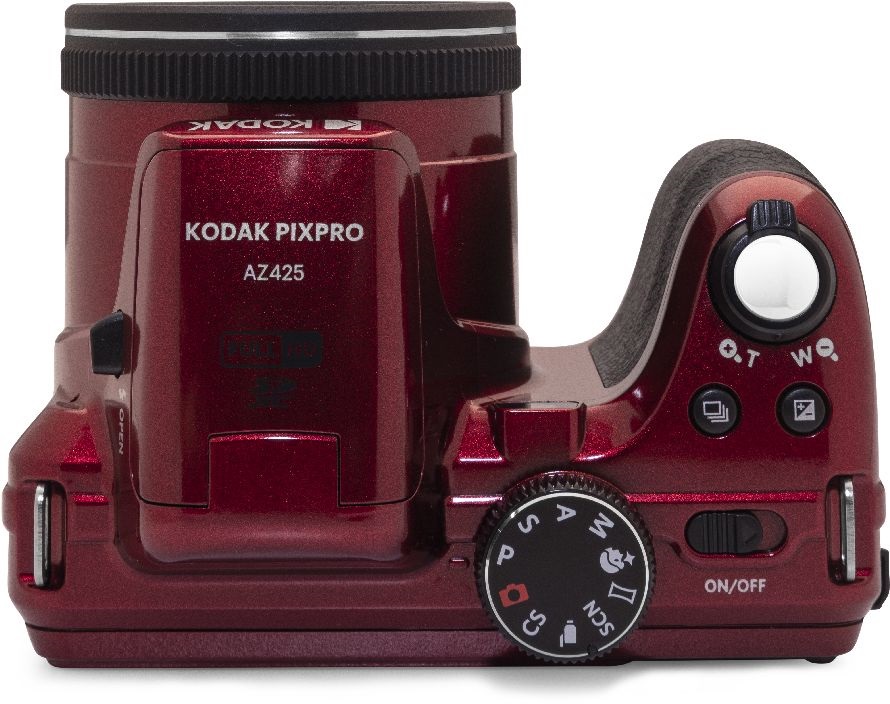 Kodak Pixpro AZ425 digitális piros fényképezőgép