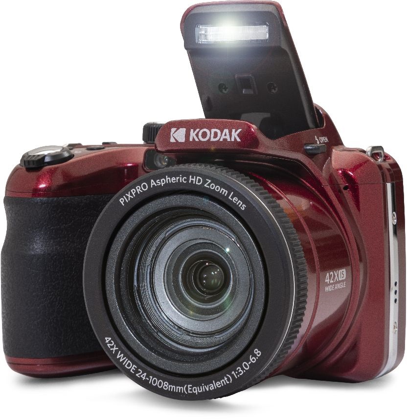 Kodak Pixpro AZ425 digitális piros fényképezőgép