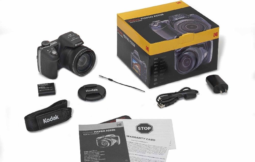 Kodak Pixpro AZ528-BK Digitális fekete fényképezőgép