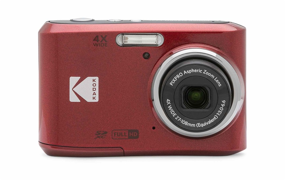 Kodak Pixpro FZ45 kompakt piros digitális fényképezőgép