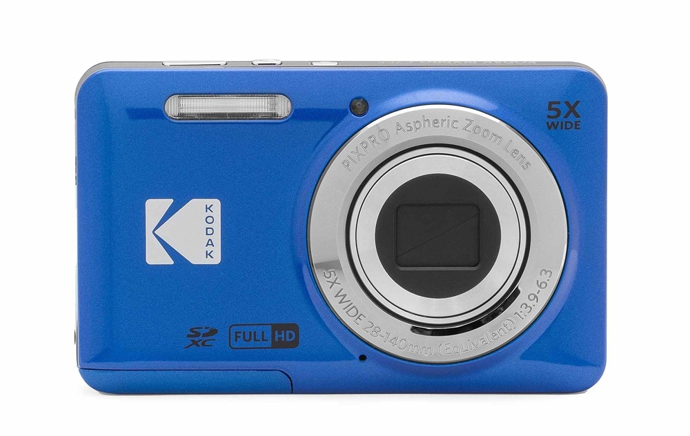 Kodak Pixpro FZ55 nagy teljesítményű kompakt kék digitális fényképezőgép