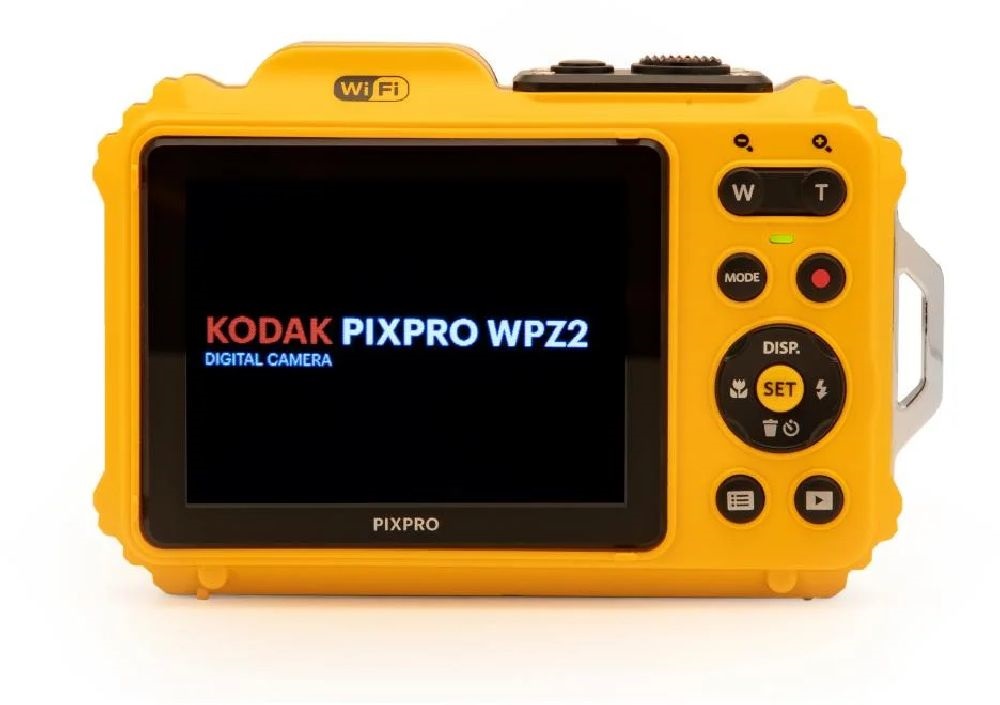 Kodak Pixpro WPZ2 vízálló/porálló/ütésálló digitális sárga  fényképezőgép + 16Gb microSd + akkumulátor