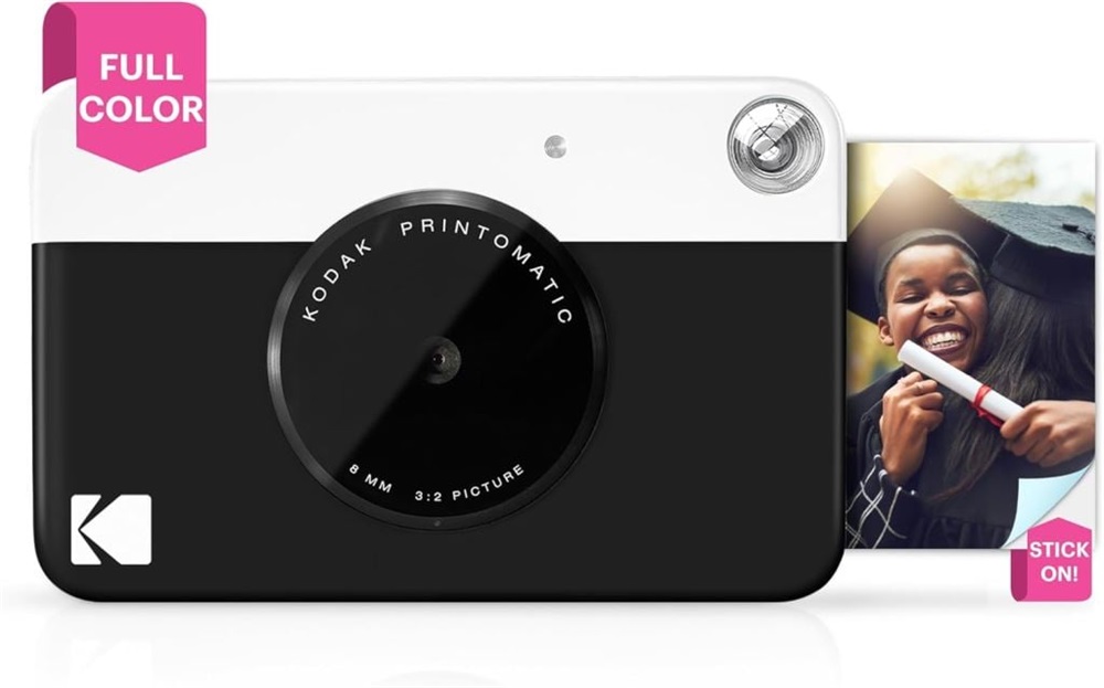 Kodak Printomatic ZINK fekete digitális instant fényképezőgép