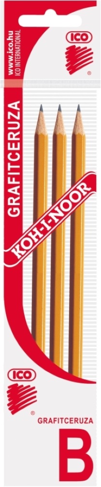 Koh-I-Noor 1770 3db B grafitceruza