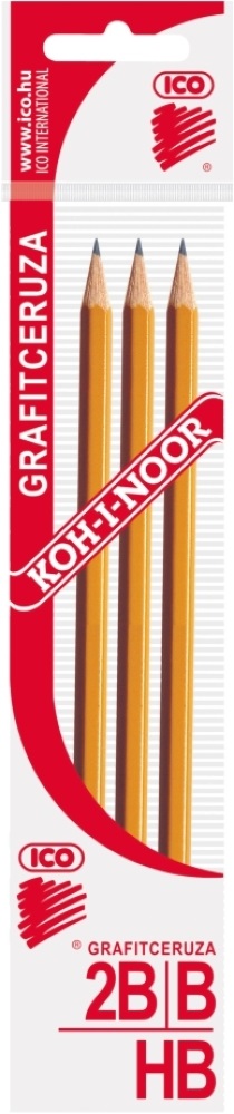 Koh-I-Noor 1770 3db HB/B/2B grafitceruza