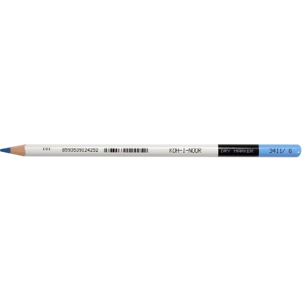 Koh-I-Noor 3411 D12 hengeres 7,5mm kék szövegkiemelő ceruza