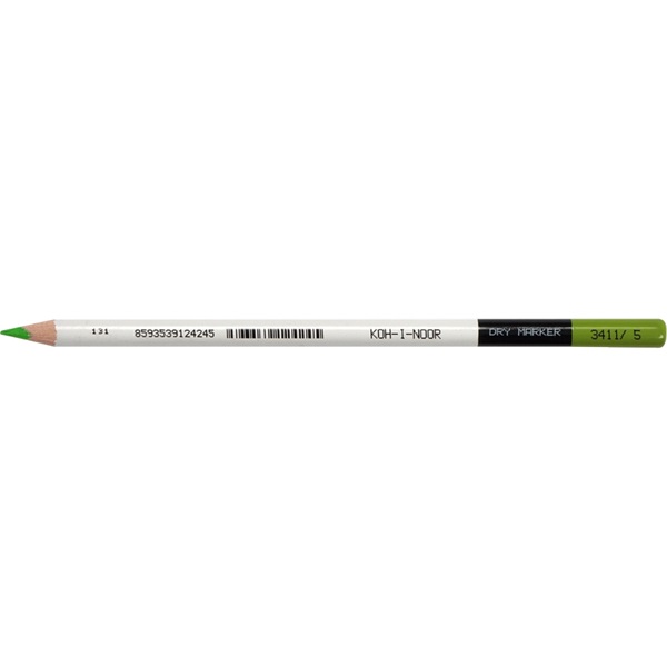 Koh-I-Noor 3411 D12 hengeres 7,5mm zöld szövegkiemelő ceruza