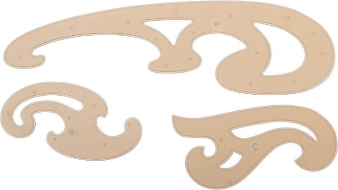 Koh-I-Noor 750058 2 görbevonalzó készlet