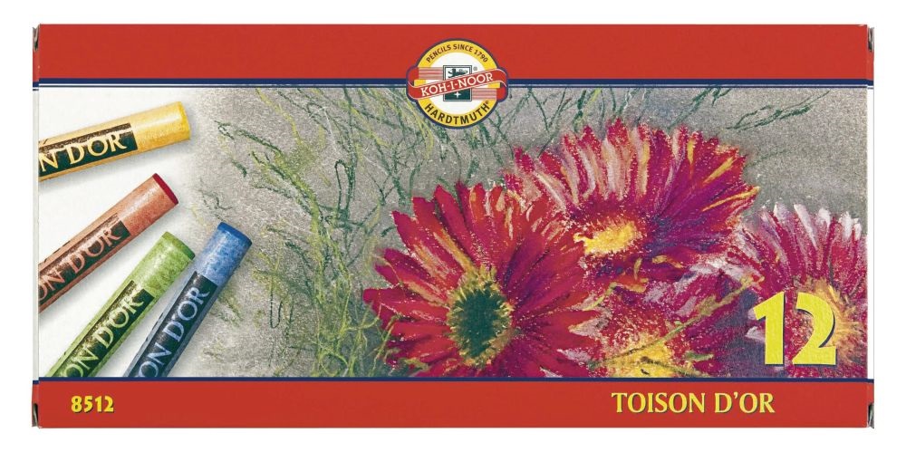 Koh-I-Noor Toison 8512 12db-os vegyes színű porkréta