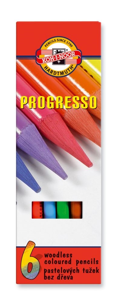Koh-I-Noor Progresso 8755 6db-os színes ceruza készlet
