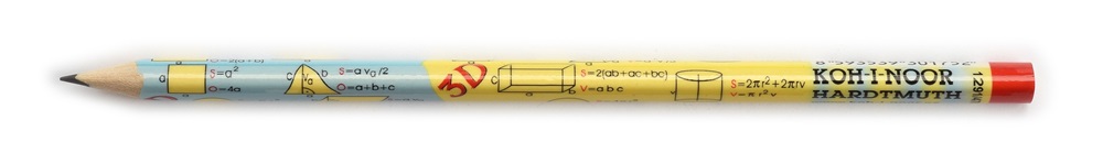Koh-I-Noor Képletek 1291 D12 háromszögletű grafitceruza