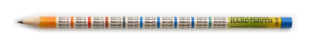 Koh-I-Noor Szorzótábla 1291 D12 háromszögletű grafitceruza