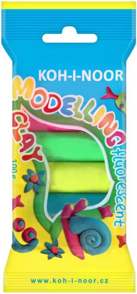 Koh-I-Noor 5 színű neon gyurma