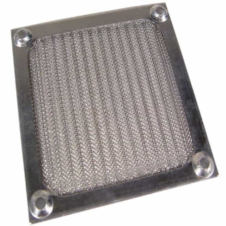 Kolink 120mm ezüst alumínium ventilátor rács